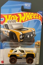 HOT WHEELS BAJA BLAZERS CUSTOM FORD BRONCO YELLOW 74/250. SEE COMBINED OFFERS!