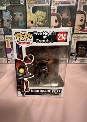 Funko Pop! Games Five Nights at Freddy's Nightmare Foxy #214 Boxed 2017