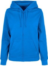 Ladies Basic Zip Hoody - Damen Kapuzen Sweatj...