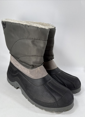 Decathlon Quechua Beaver 100 Warm Snow Boots Mens Size 11.5/12