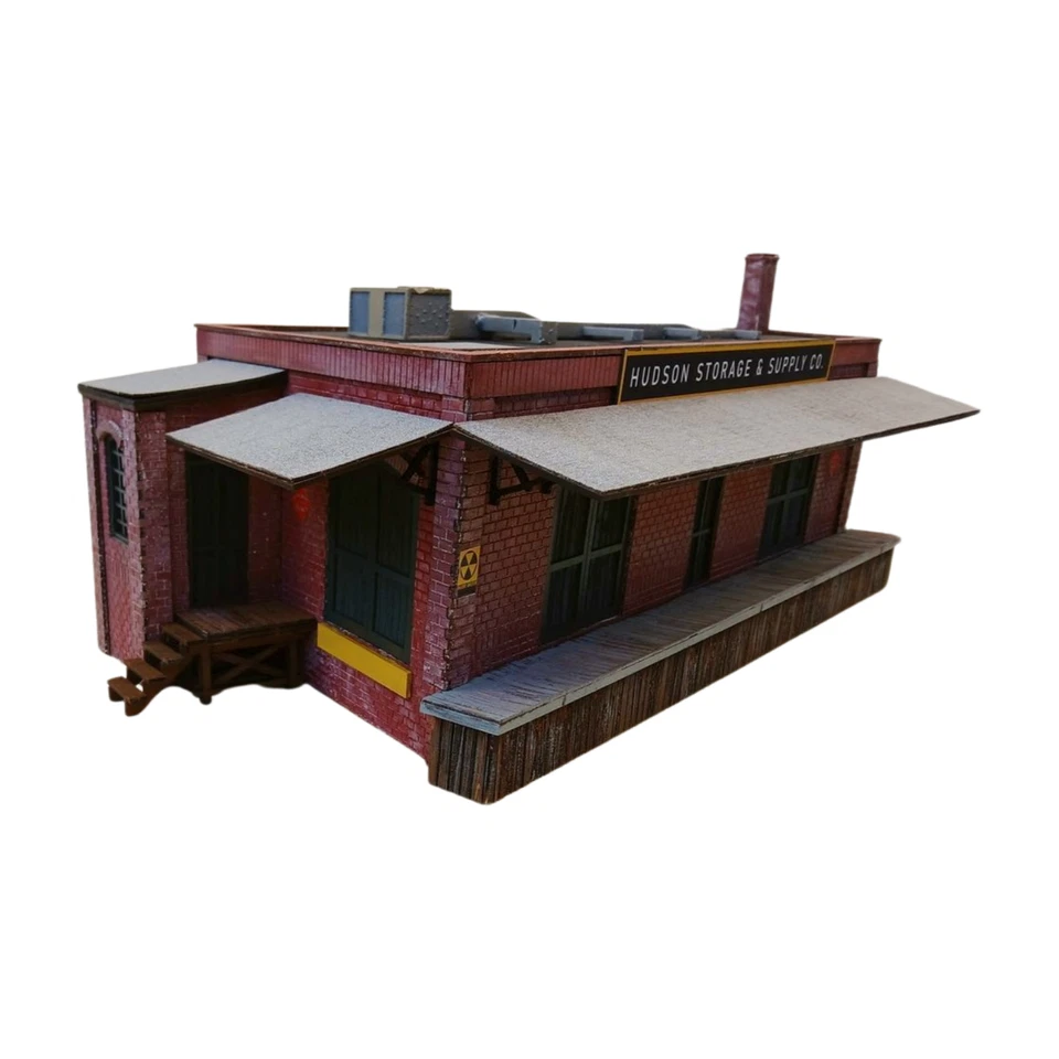 Hudson Storage & Supply Co. – Trackside Warehouse 1:48th O Scale KIT - Image 3 of 4
