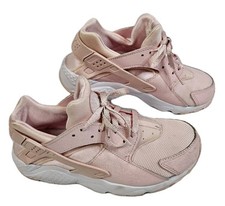 Nike Huarache Run Shoes Girls 3Y Youth Pink Athletic Trainers W/ Box 859591-600