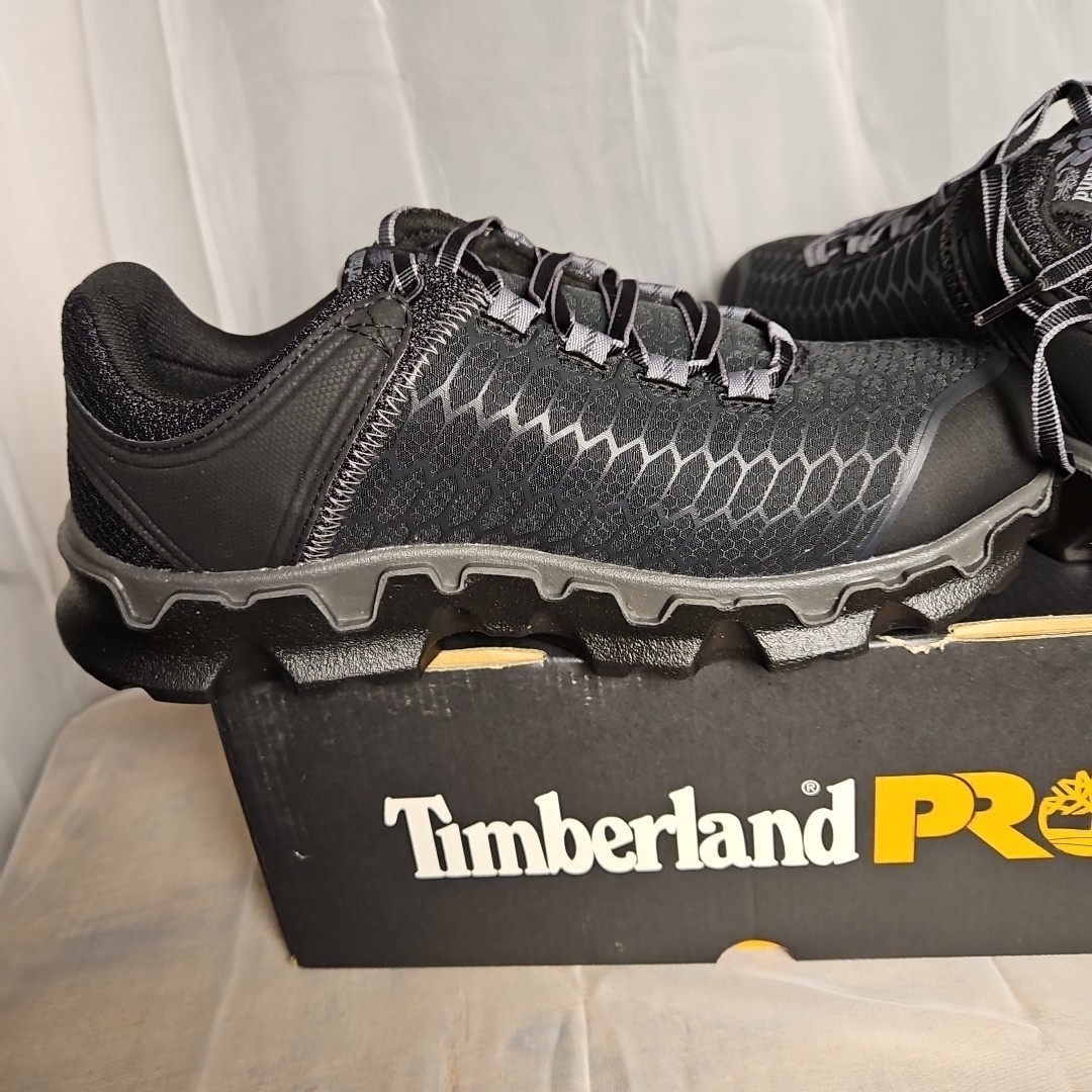 Timberland PRO Powertrain Sport Alloy Toe EH Work Shoes Black Slip Resistant View 5