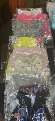 8 Piece Baby Girl Bundle 0-3 Months Clothes For Cooler Weather