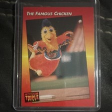 Leaf 1992 Donruss Triple Play The Famous Chicken #138 MLB Baseball Base Set