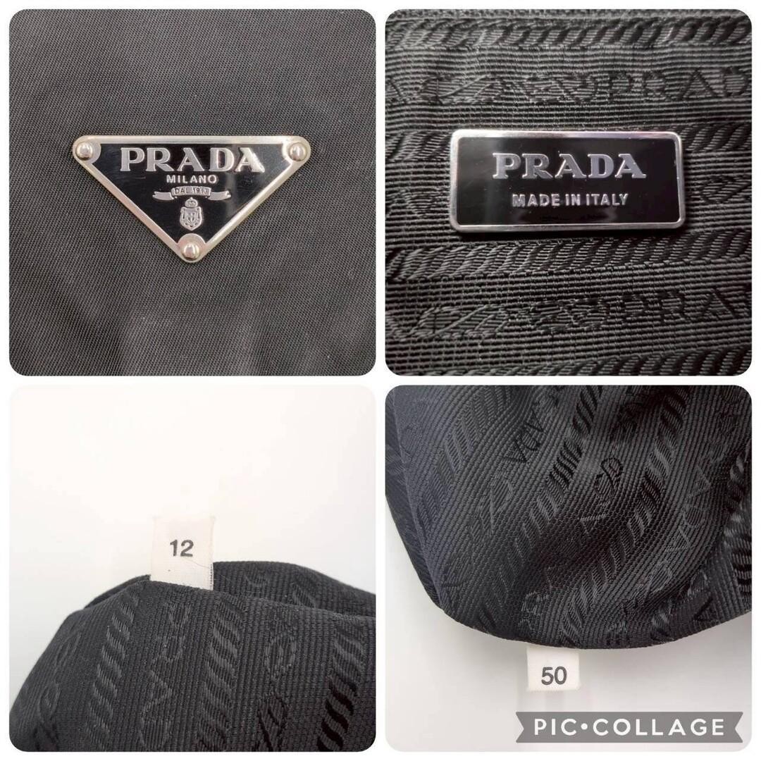 PRADA Shoulder Bag Crossbody Tesuto Nylon Black thumbnail 12