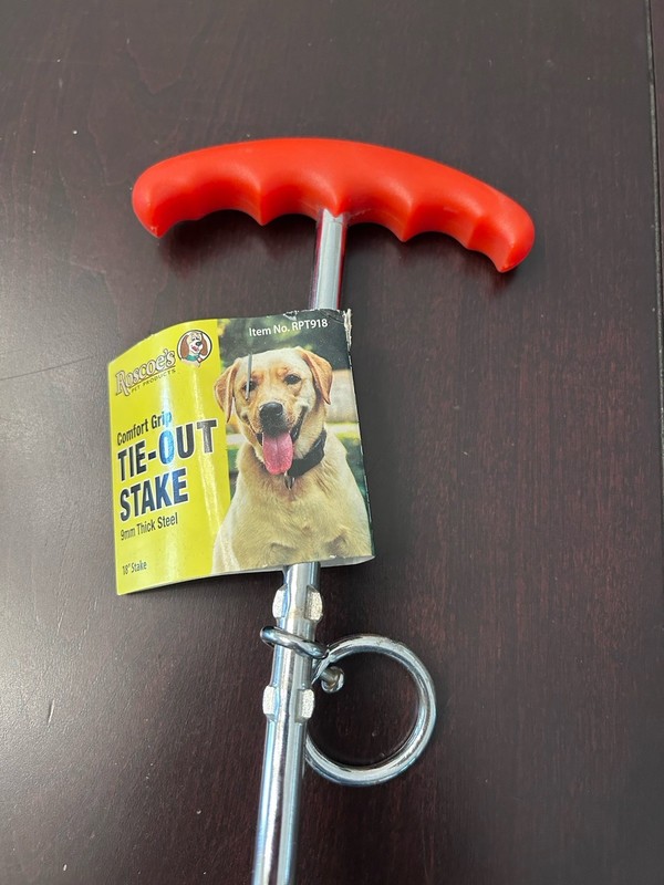 dog tie out stake