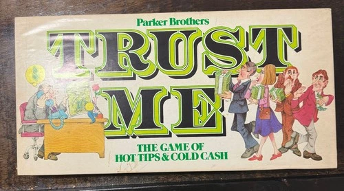 Parker Brothers Vintage Trust Me Board Game 1981 No. 178 100% Complete