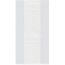 Plymor 8" x 4" x 15", 1 Mil Gusseted Plastic Bags