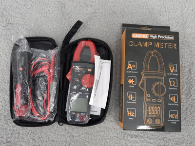 Multi Function Digital Clamp Multimeter W/ Screen Backlight, Volt, Diode Testing
