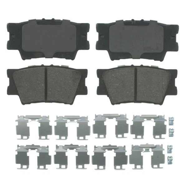 For Toyota Camry 2007-2018 Wagner ZD1212 QuickStop Ceramic Rear Disc Brake Pads Foto 2 de 3