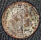1940-D Mercury Dime, Very Choice BU, Toned