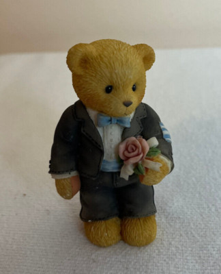 Cherished Teddies Time Come Wedding Bliss Figurine 1998 Resin NO BOX