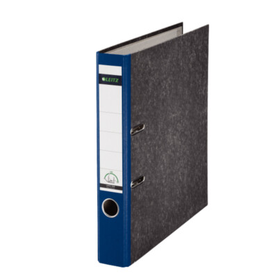 Leitz Qualitäts-Ordner 180°, A4, 52mm schmal, blau