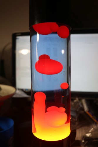 Mathmos Star Trek Black Base Red Lava Lamp boxed VIP's Paramount Pictures Gift - Picture 13 of 16