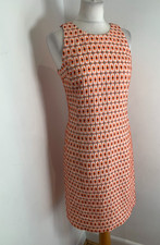 J. Crew pattern sheath dress US 4 UK 8 10 VGC geometric textured