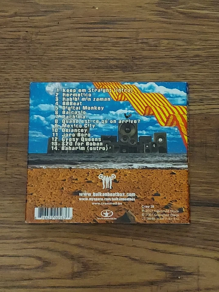 BALKAN BEAT BOX - Nu Med (2007) - CD - **Excellent Condition** Foto 2 de 4