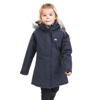 Trespass Fame Girls Waterproof Parka Jacket Padded Windproof Coat | eBay
