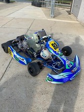 COMPLETE GO KART PACKAGE (2x KZ2 Chassis, 1 EURO TUNED TM10B), 2 KART TRAILER