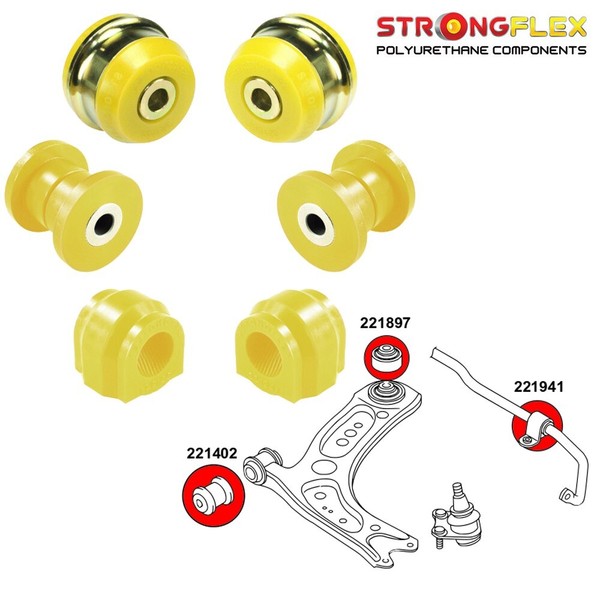 Kit Sport Busches Der Arme Stabilisatoren Vorne FüR VW Passat Viii-image