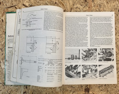 Mk1 VW Golf Scirocco 1974-1976 1093cc 1471cc Haynes Owners Workshop Manual Book - Bild 7 von 12