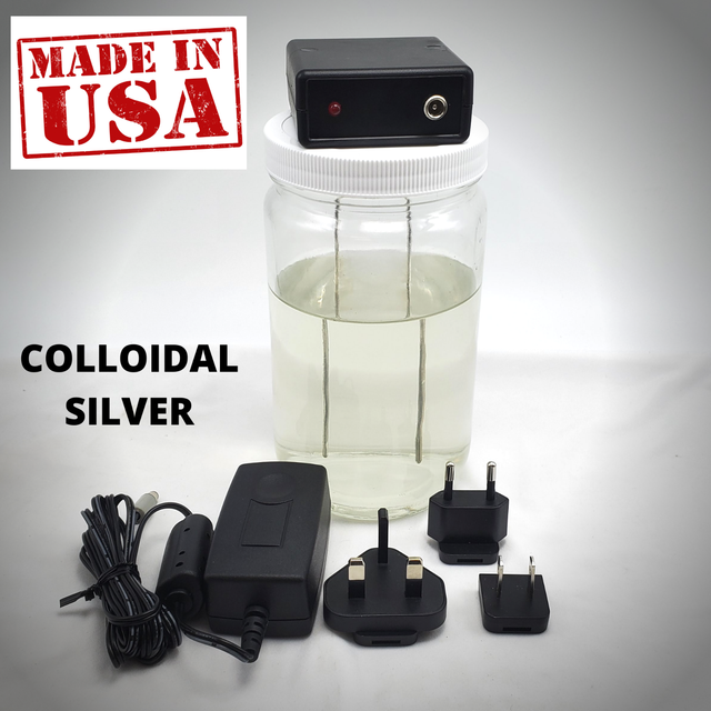 Colloidal Silver Generator, Ionic Silver, Nano Silver Generator, .9999