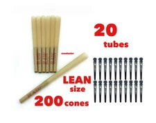 RAW classic LEAN size pre rolled cone + philadelphia cone tube