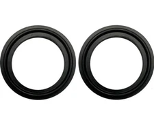 DR-COMPONENT 1.5  Sanitary Standard Tri-Clamp Gaskets (Pack of 2),Black Buna-N