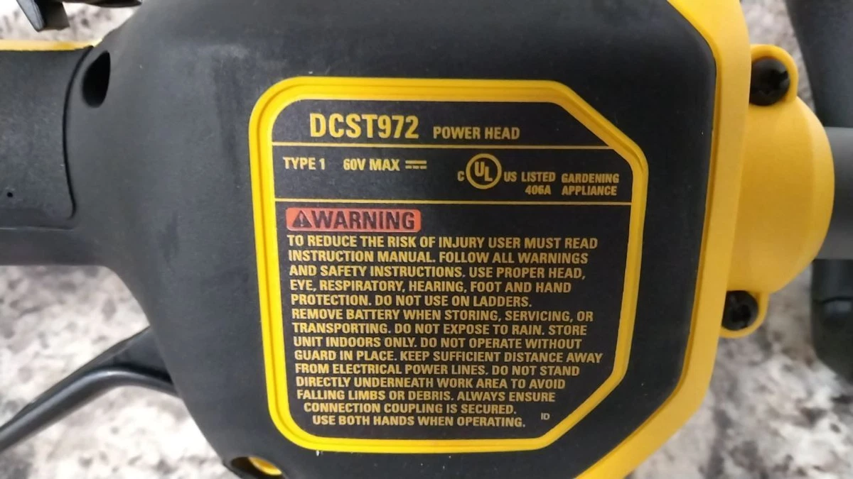 Dewalt DCED472B 7.5 In Blade Diameter 2 1 2 In Cut Depth Lawn Edger Tool Only