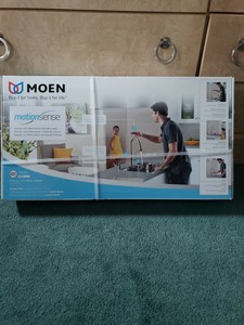 Moen 87359E2SRS Delaney Motion Sense Pulldown Kitchen ...