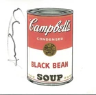 ANDY WARHOL -  invitation card ! CAMPBELL'S SOUP!!!