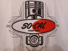 NEW! PISTON & PINSTRIPE T-SHIRTS FROM THE SO-CAL SPEED SHOP HOT RODS SINCE 1946!