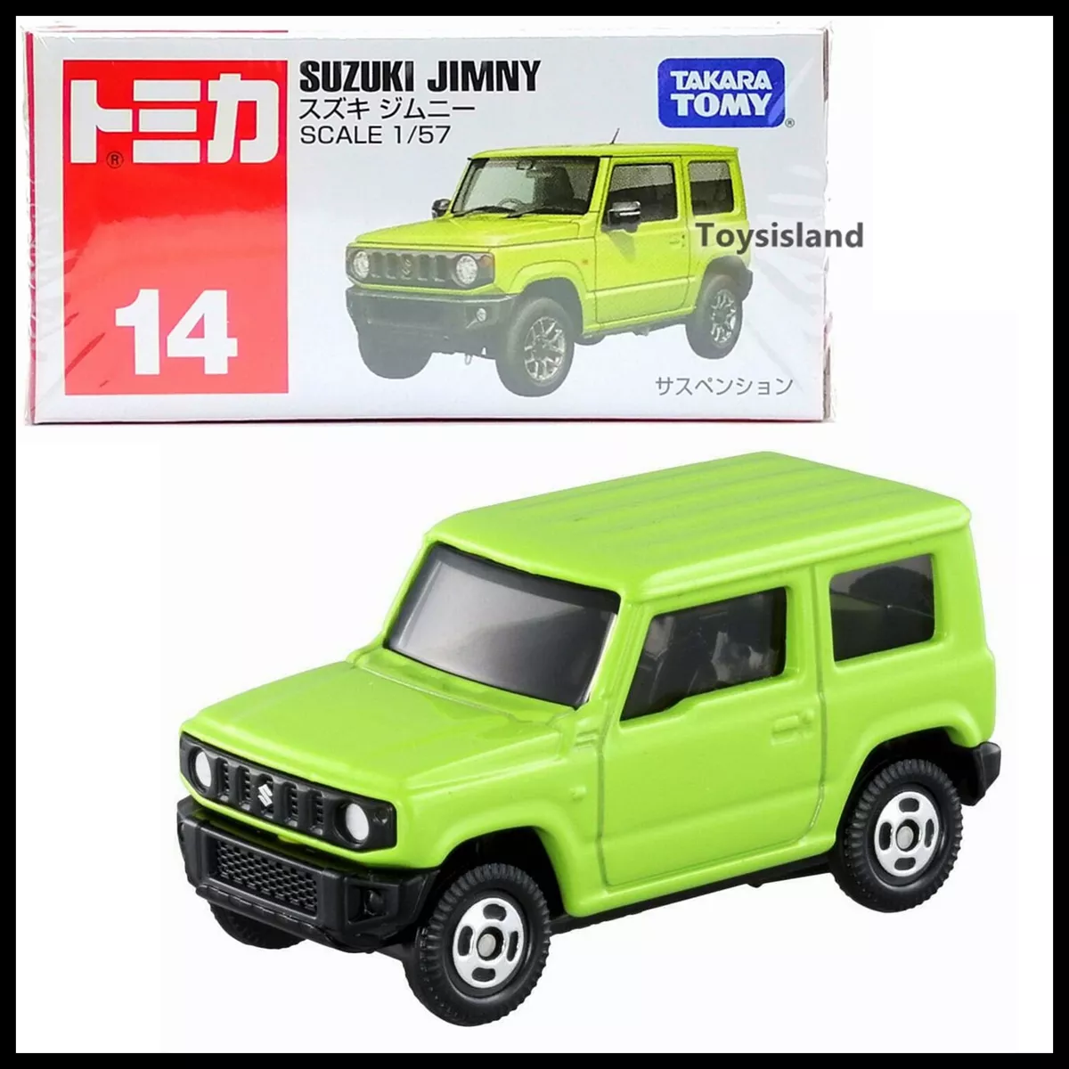 TOMICA 14 SUZUKI JIMNY 1 57 TOMY 2019 APRIL NEW MODEL DIECAST CAR