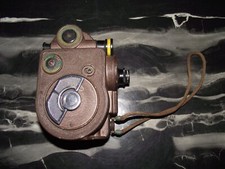 Vintage REVERE 8 Eight Model 88 Movie Camera 8mm Film W/ Leather Case 1940's