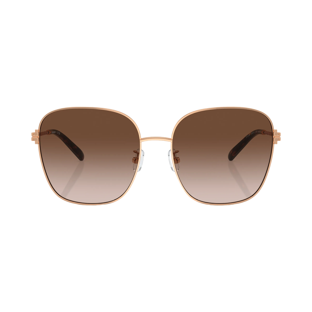 Tory Burch Women\'s Sunglasses - Rose Peach Frame with Rose Lenses Tory Burch Sunglasses TY 6111 3358G9 Light Rose Gold/Brown  main image 3