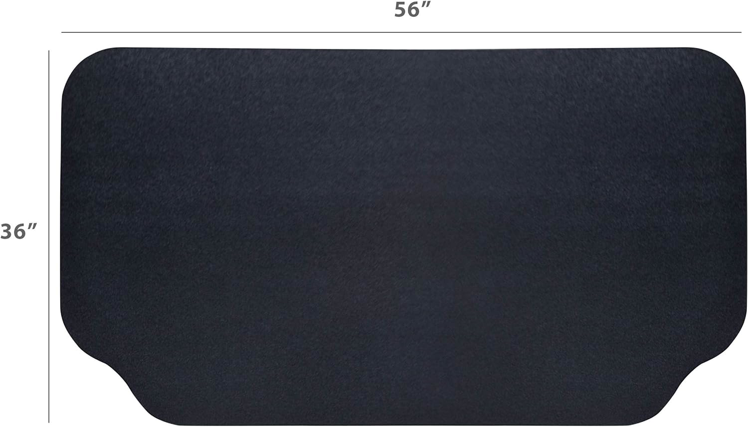 GRILLTEX Under the Grill Protective Deck and Patio Mat, 36 x 56 inches