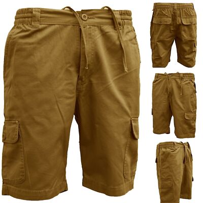 .iProfash Herren Bermuda Jeans Shorts Stretch Denim Kurze Capri Hose Sommer 26