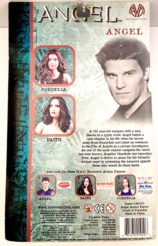 Vintage 2001 Angel Action Figure 6” Toy NIB - Picture 2 of 3