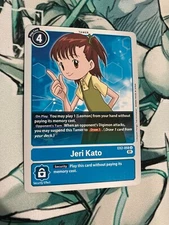 Jeri Kato EX2-058 U Digimon CCG | Digital Hazard Near Mint English
