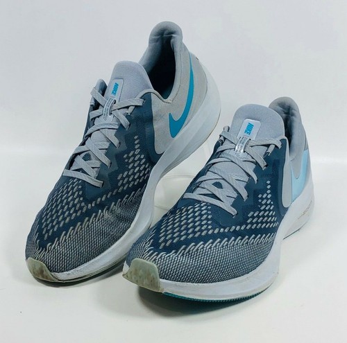 NIKE Zoom Winflo 6 Running Shoes Blue 