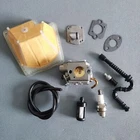Carburetor For Stihl MS 270 280 MS270 MS280 Parts Fuel Line Air Filter 1604-304