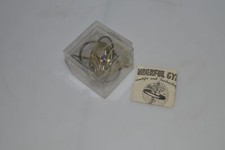 WONDERFUL GYROSCOPE METAL SPINNING TOP VINTAGE TOY W/ BOX  MANUAL YKL68 