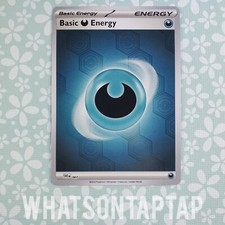 Pokemon Card Basic Darkness Energy 007 Holo Rare Scarlet Violet Shrouded Fable