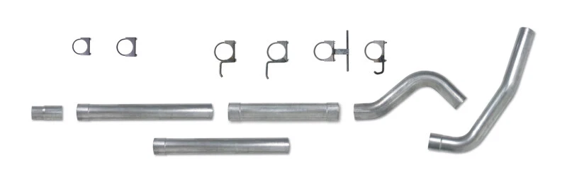 Diamond Eye KIT 4in CB MFLR RPLCMENT PIPE SGL AL: Fits 94-97 FORD 7.3L F250/F350 - Image 2 of 4