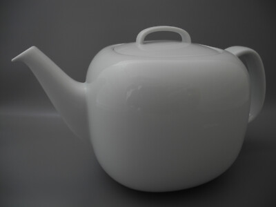 Rosenthal Tee- / Kaffeekanne MOON weiß Jasper Morrison studio-line Selb Teekanne