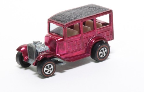 HOT WHEELS REDLINE CLASSIC '31 WOODY ROSE - Imagen 7 de 10