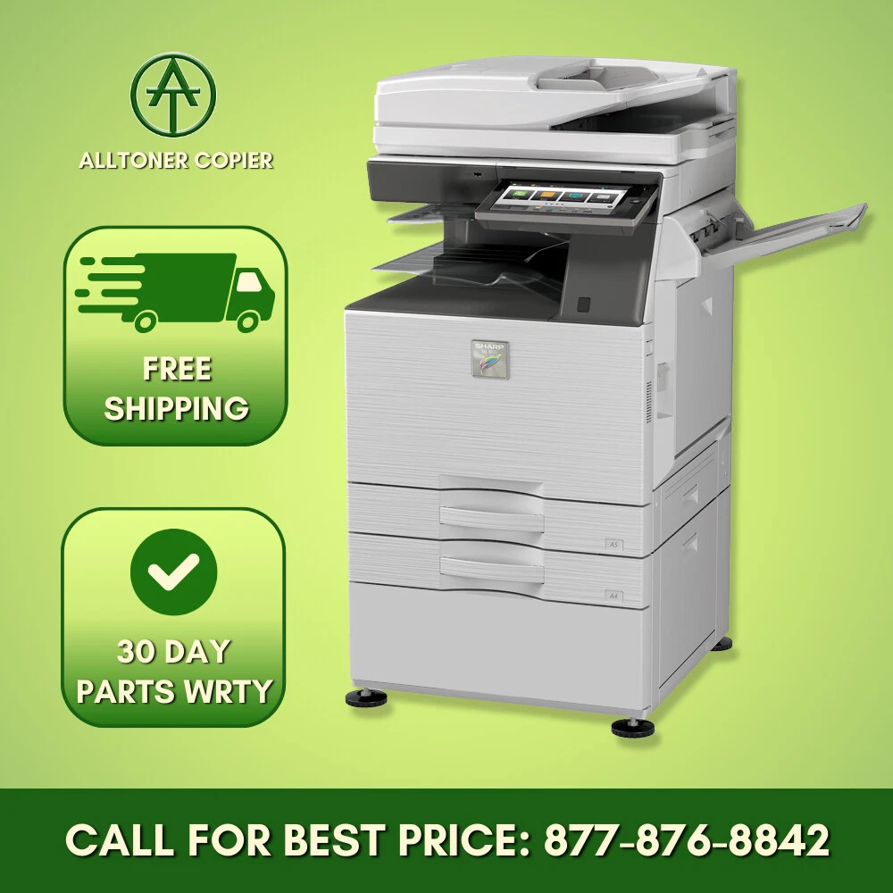Sharp MX 6051 A3 Color Laser MFP Printer Scanner Copier 60 PPM 100K 130K 150K