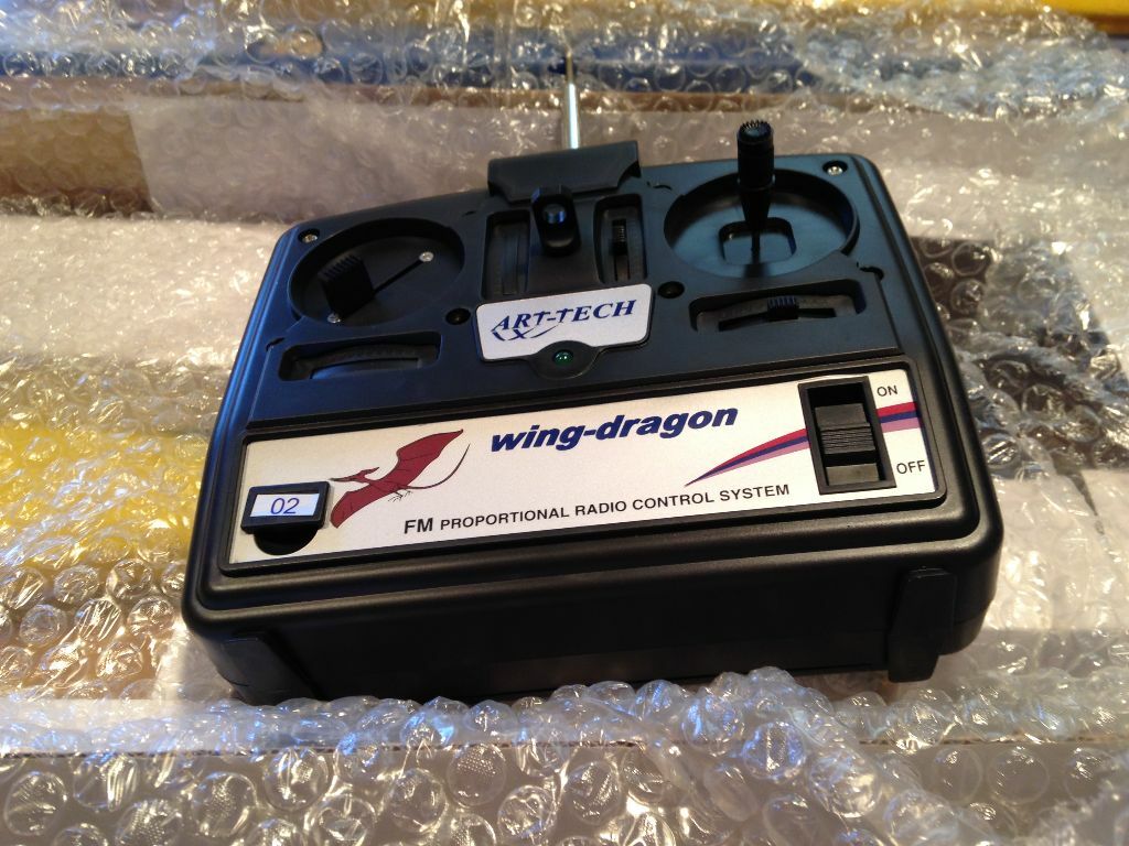 Art Tech Wing Dragon II RC Pusher Glider Airplane - RTF