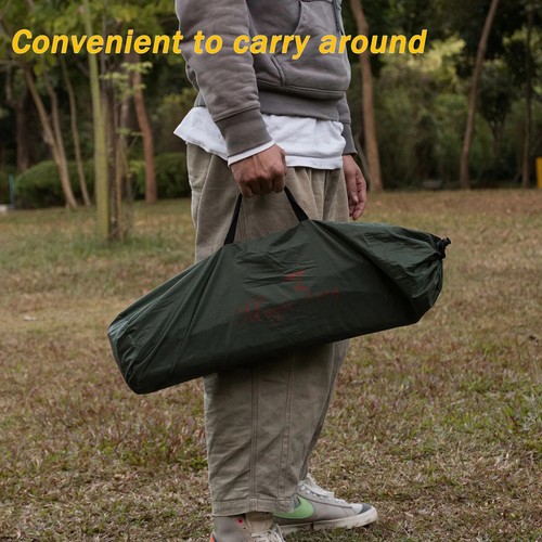 Tienda refugio camping exterior 1-2 personas para pesca de carpa vivero caza viaje - Imagen 6 de 16