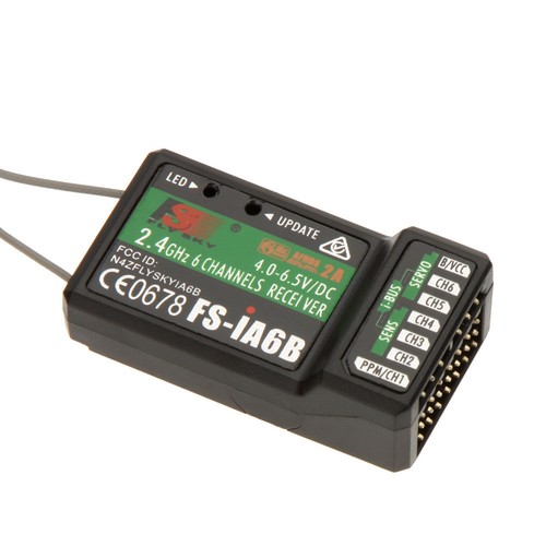 2.4G Flysky FS-iA6B 6 Ch Receiver PPM Output with iBus Port Compatible i4/i6/i10 - Picture 4 of 7